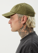 AFENDS Mens Core - Six Panel Cap - Military - Afends mens core   six panel cap   military