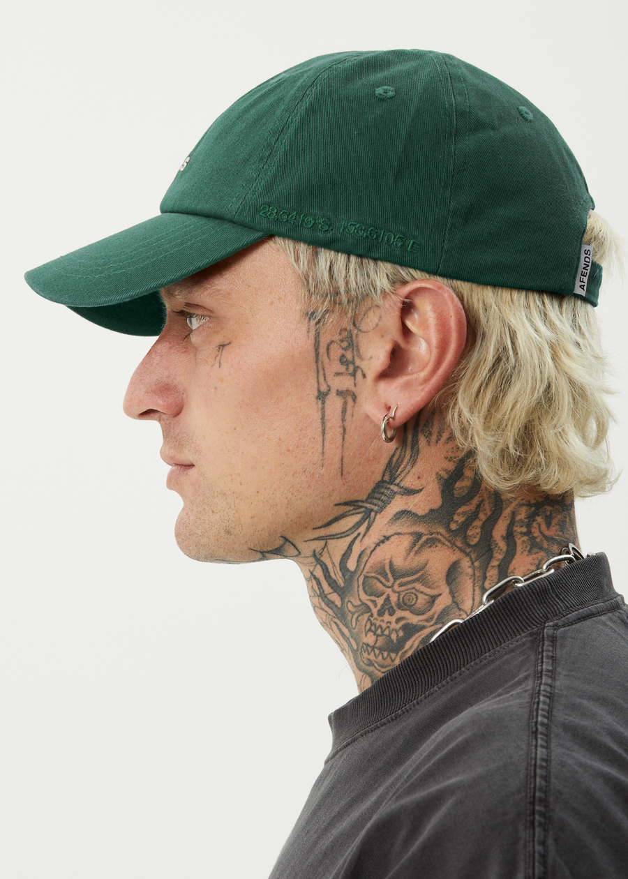 AFENDS Womens Daylight - Panelled Cap - Hunter Green