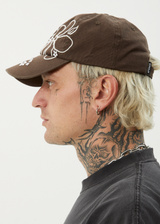 AFENDS Womens Tranquil - Panelled Cap - Coffee - Afends womens tranquil   panelled cap   coffee