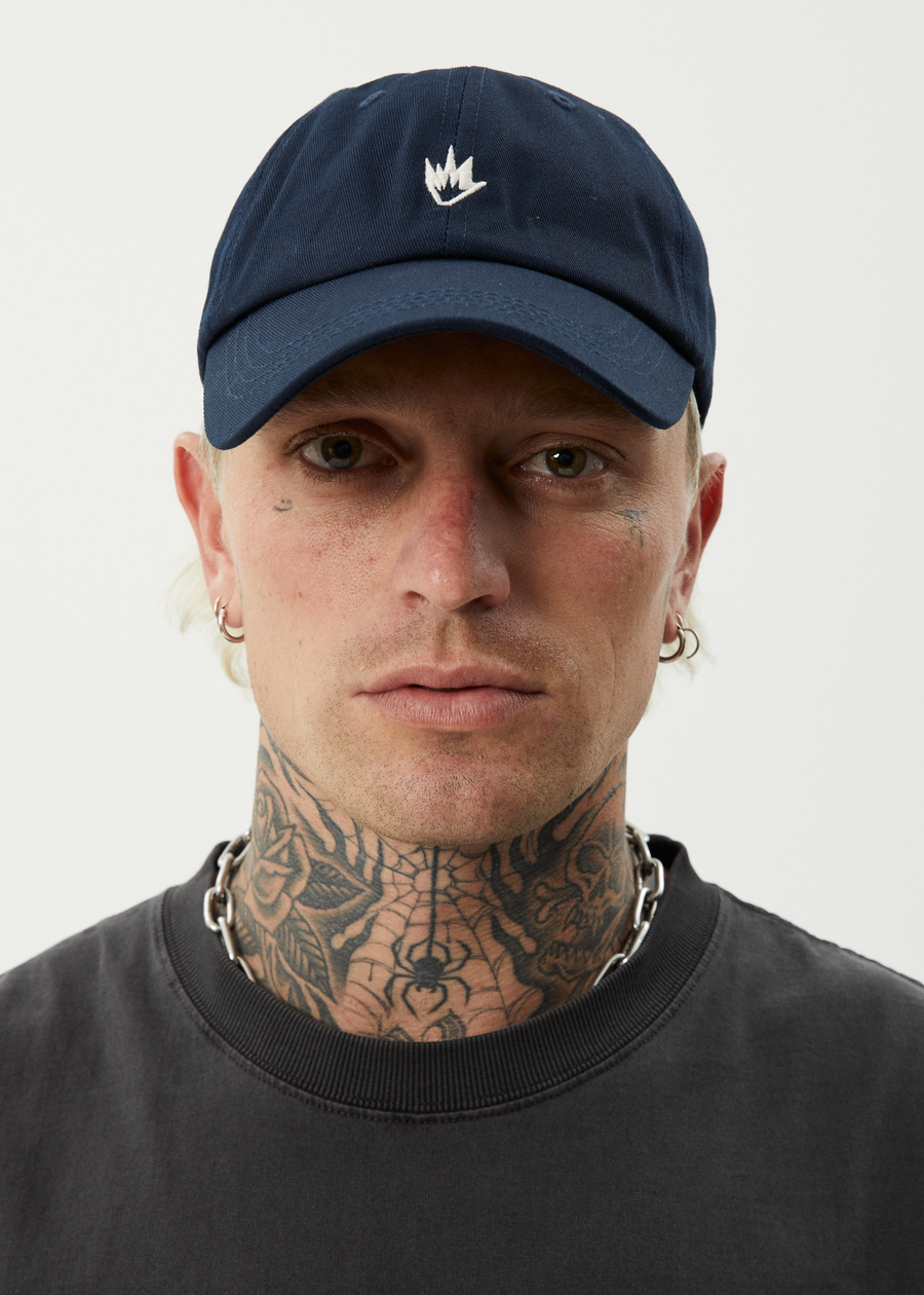 AFENDS Mens Core - Six Panel Cap - Navy