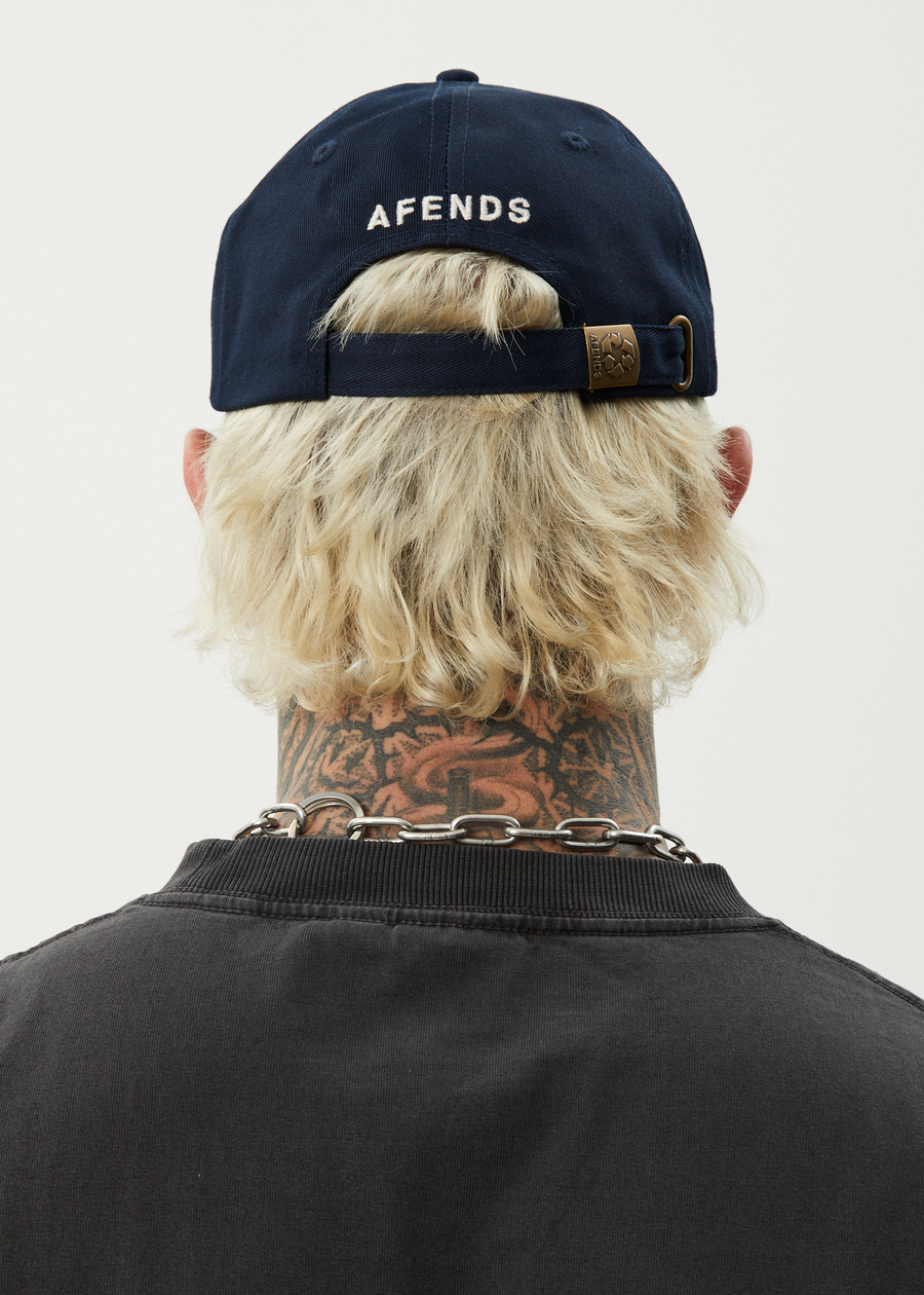 AFENDS Mens Core - Six Panel Cap - Navy