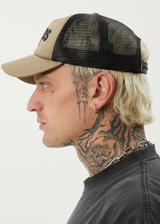 AFENDS Mens Tread - Five Panel Cap - Elmwood - Afends mens tread   five panel cap   elmwood