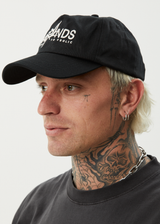 AFENDS Mens Antic - Five Panel Cap - Black - Afends mens antic   five panel cap   black