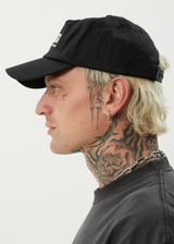 AFENDS Mens Antic - Five Panel Cap - Black - Afends mens antic   five panel cap   black
