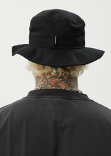 AFENDS Mens Flame - Bucket Hat - Black - Afends mens flame   bucket hat   black