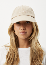 AFENDS Womens Daylight - Panelled Cap - Taupe - Afends womens daylight   panelled cap   taupe