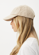 AFENDS Womens Daylight - Panelled Cap - Taupe - Afends womens daylight   panelled cap   taupe