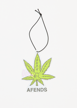 AFENDS Mens Leaf - Air Freshener - Green - Afends mens leaf   air freshener   green 