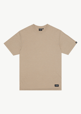 AFENDS Mens Classic - Retro Tee - Taupe - Afends mens classic   retro tee   taupe