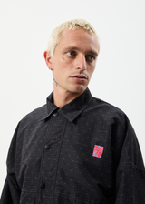 AFENDS Mens Escape - Spray Jacket - Charcoal - Afends mens escape   spray jacket   charcoal 