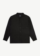 AFENDS Mens Everyday - Long Sleeve Shirt - Black - Afends mens everyday   long sleeve shirt   black 