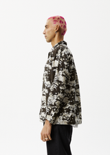 AFENDS Mens Jungle - Long Sleeve Shirt - Earth Camo - Afends mens jungle   long sleeve shirt   earth camo 