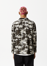 AFENDS Mens Jungle - Long Sleeve Shirt - Earth Camo - Afends mens jungle   long sleeve shirt   earth camo 