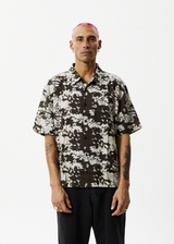 AFENDS Mens Jungle - Short Sleeve Shirt - Earth Camo - Afends mens jungle   short sleeve shirt   earth camo 