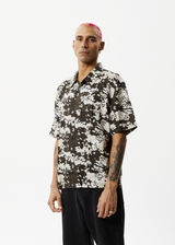 AFENDS Mens Jungle - Short Sleeve Shirt - Earth Camo - Afends mens jungle   short sleeve shirt   earth camo 