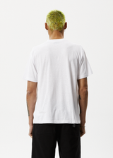 AFENDS Mens Staple - Boxy Tee - White - Afends mens staple   boxy tee   white
