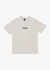 AFENDS Mens Vinyl - Retro Tee - Moonbeam - Afends mens vinyl   retro tee   moonbeam