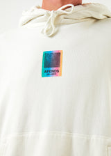AFENDS Unisex Studio - Unisex Oversized Hoodie - Off White - Afends unisex studio   unisex oversized hoodie   off white 