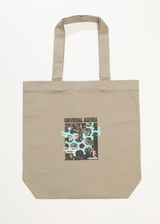 AFENDS Unisex Universal - Tote Bag - Olive - Afends unisex universal   tote bag   olive a232654 olv os