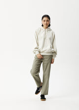 AFENDS Unlimited - Logo Hoodie - Worn White - Afends unlimited   logo hoodie   worn white 