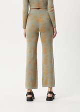 AFENDS Womens Clara - Knit Pant - Olive - Afends womens clara   knit pant   olive