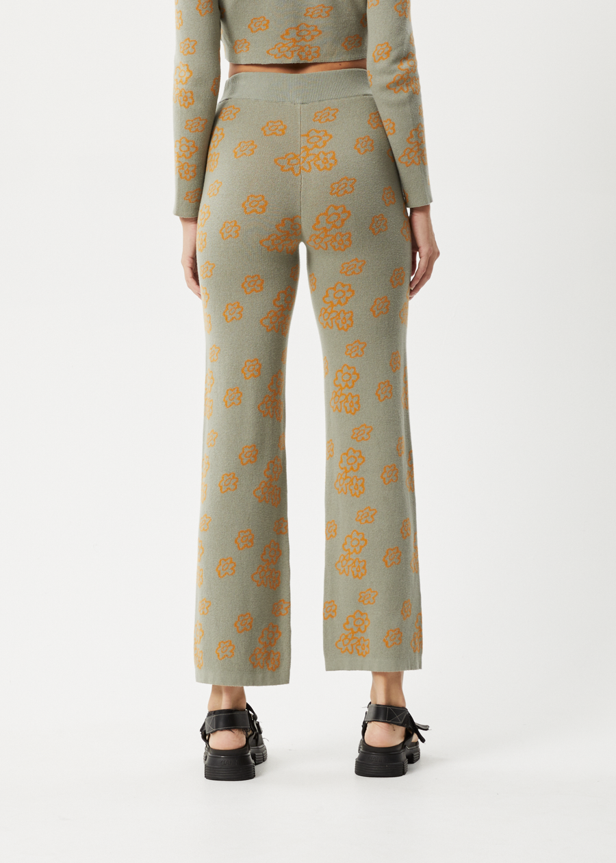 AFENDS Womens Clara - Knit Pant - Olive