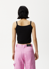 AFENDS Womens Jeet - Graphic Tank - Black - Afends womens jeet   graphic tank   black 