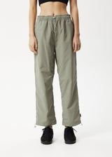 AFENDS Womens Octave - Spray Pant - Olive - Afends womens octave   spray pant   olive