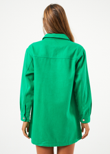 AFENDS Womens Sleepy Hollow Tori - Twill Dress - Forest - Afends womens sleepy hollow tori   twill dress   forest 