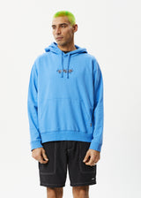 AFENDS Mens Solar System - Logo Hoodie - Arctic - Afends mens solar system   logo hoodie   arctic m232518 waa xs