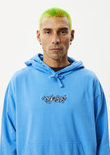 AFENDS Mens Solar System - Logo Hoodie - Arctic - Afends mens solar system   logo hoodie   arctic 