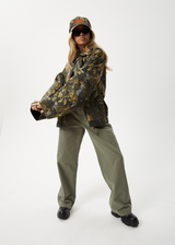 AFENDS Mens Oracle Find Me - Workwear Jacket - Find Me - Afends mens oracle find me   workwear jacket   find me