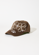 AFENDS Womens Tranquil - Panelled Cap - Coffee - Afends womens tranquil   panelled cap   coffee