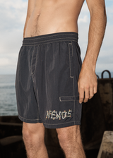 AFENDS Mens Daisy Chain - Baywatch Swim Short 18