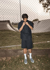 AFENDS Mens Glider - Pleated Short 22