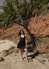 AFENDS Womens Jesse - Mini Dress - Black - Afends womens jesse   mini dress   black