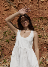 AFENDS Womens Jesse - Mini Dress - White - Afends womens jesse   mini dress   white