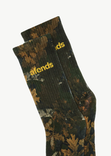 AFENDS Mens Twin Flames - Socks Two Pack - Multi - Afends mens twin flames   socks two pack   multi