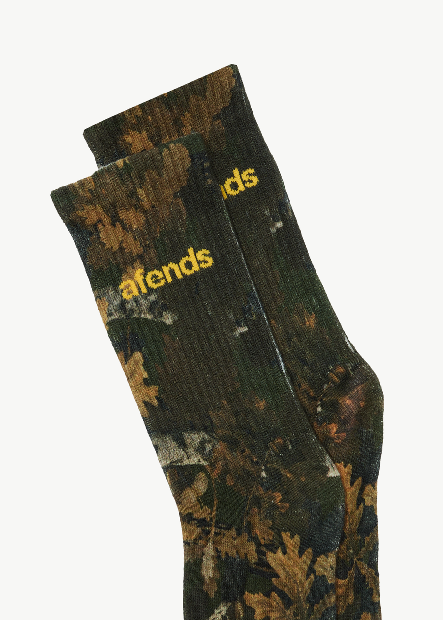 AFENDS Mens Twin Flames - Socks Two Pack - Multi