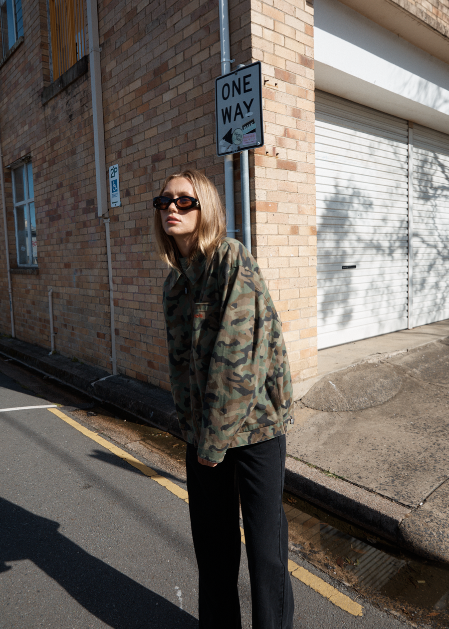 AFENDS Mens Hidden Oracle - Workwear Jacket - Hidden