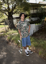 AFENDS Mens Hidden - Boxy Tee - Hidden - Afends mens hidden   boxy tee   hidden