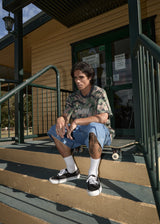 AFENDS Mens Hidden - Boxy Tee - Hidden - Afends mens hidden   boxy tee   hidden