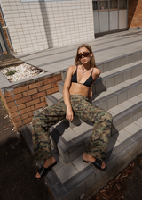 AFENDS Womens Hidden Lexi - Low Rise Workwear Pant - Hidden - Afends womens hidden lexi   low rise workwear pant   hidden
