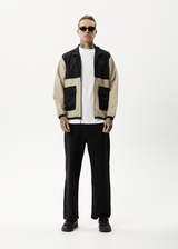 AFENDS Mens Checkmate - Check Spray Jacket - Multi - Afends mens checkmate   check spray jacket   multi
