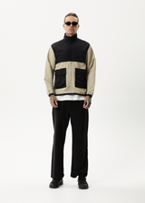 AFENDS Mens Checkmate - Check Spray Jacket - Multi - Afends mens checkmate   check spray jacket   multi