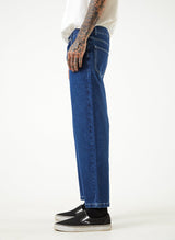 AFENDS Mens Ninety Twos - Denim Relaxed Jean - Original Rinse - Afends mens ninety twos   denim relaxed jean   original rinse