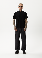 AFENDS Mens Escape - Spray Pant - Charcoal - Afends mens escape   spray pant   charcoal