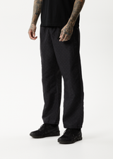 AFENDS Mens Escape - Spray Pant - Charcoal - Afends mens escape   spray pant   charcoal