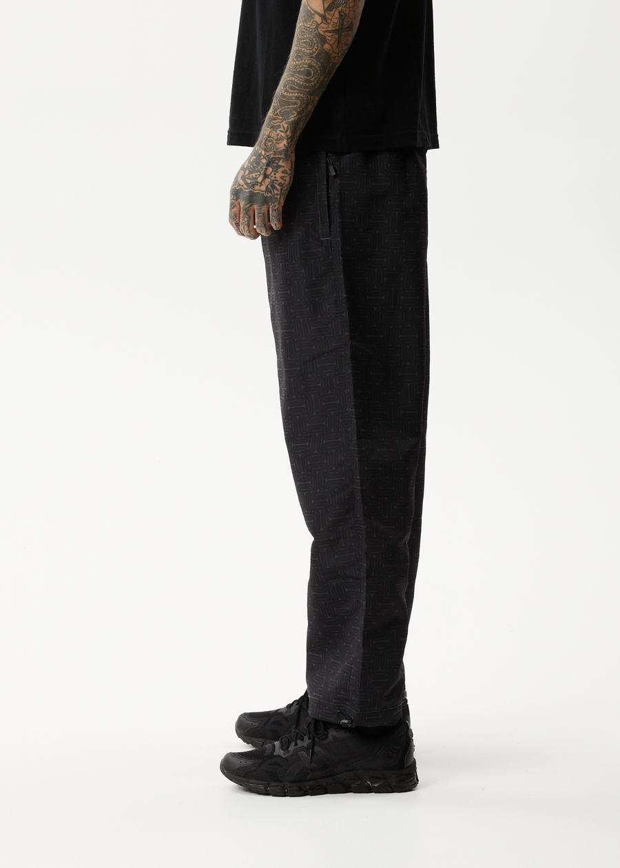 AFENDS Mens Escape - Spray Pant - Charcoal