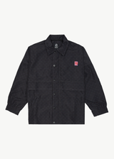 AFENDS Mens Escape - Spray Jacket - Charcoal - Afends mens escape   spray jacket   charcoal 